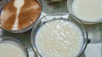 Foodbook #752 Greek rice pudding