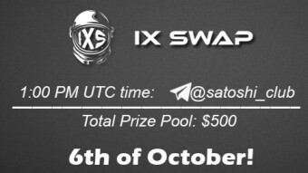 IX Swap x Satoshi Club AMA Recap from 6th of October