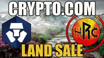 CRYPTO.COM LANCIA LA PRIMA LAND SALE!