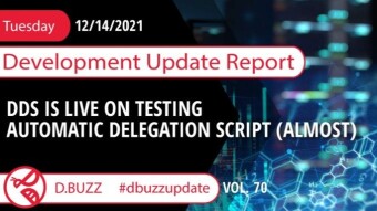 Weekly Development Updates for D.Buzz - Today: The D.Buzz DDS LIVE