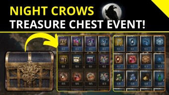 Night Crows 🌒| New Events and Amazing Rewards in the Treasure Chest!