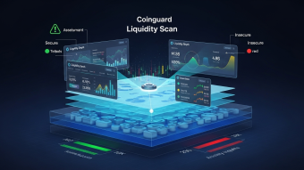 Coinguard Liquidity Scan analyzing liquidity pools for safer trading.