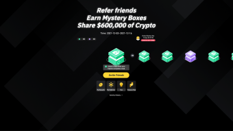 Refer friends and earn mystery boxes