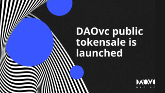 An international decentralized venture ecosystem DAO.VC set its public token sale date