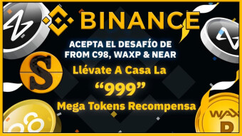🟡BINANCE MEGA RECOMPENSA 999 TOKENS |🧩 Novedades NFTs Binance y más #Binance #999 #NFT