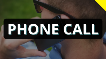A Phone Call can save Lives!