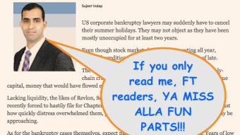 FT Crypto Gazette Monday, July 12th!  short and sweet. Tail Wind praise redux, fun with bankruptcy courts, Voyager makes a BIG funny but the FDIC ain't laughing