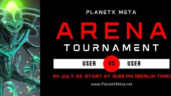 Join us for the Arena Battle on July 24st, 2023 at 10 PM Berlin time
