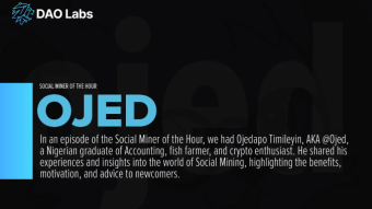 Social Miner of the Hour: Ang Social Mining ay nagbubukas ng mga bagong pinto ng mga pagkakataon para sa mga gumagamit