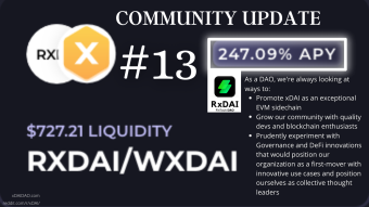 r/xDAI DAO: Community Update #13