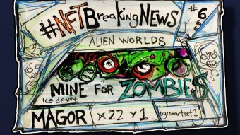 NFT Breaking News #6 - Zombies on the icy desert of Magor!
