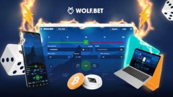 Top modernes High Low Game und Dice Game (Würfelspiel) mit über 2000 Wetten/Sekunde bei Wolf.Bet