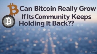 Can Bitcoin Really Grow If Its Community Keeps Holding It Back?