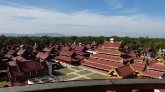 My trip around Asia, Myanmar, Mandalay - Royal Palace #1