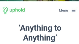 Uphold A NEW crypto Exchange