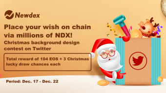 Newdex Christmas Background Design Contest on Twitter