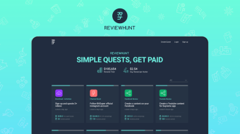 Register to Reviewhunt and Earn Money !