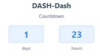 Dash halving is coming in 2 Days