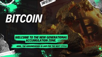 BTC: Welcome to the New Generational Accumulation Zone.