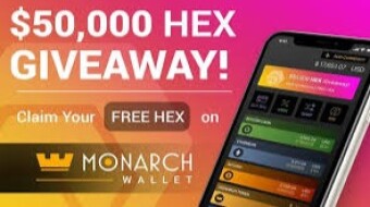 Monarch Wallet - $50,000 HEX Giveaway!