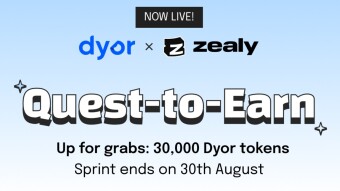 Dyor Exchange Quest-To-Earn: 30 000 Dyor Tokens Up For Grabs!
