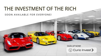 Investments made  in Curio is an investments made in supercars