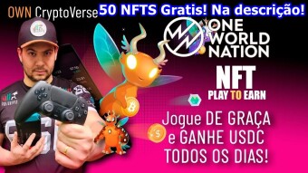 One World Nation - NFT Play To Earn earn USDC Daily, Free NFT to My Followers