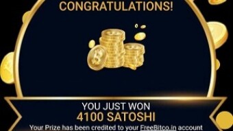 Try your luck spinning the wheel at Freebitco.in (repeatable daily)