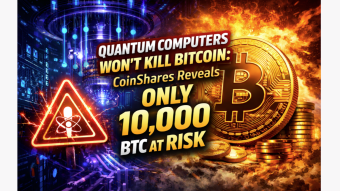 Quantum Computers Won’t Kill Bitcoin: CoinShares Reveals Only 10,000 BTC at Risk