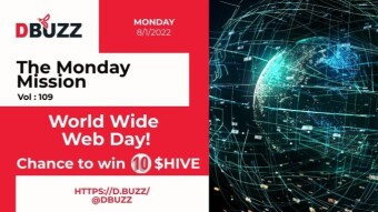 Win 10 $HIVE Tokens >> The Weekly Challenge >> From D.Buzz (ROUND 109)