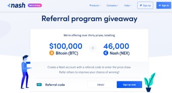 100,000 USD for BTC AND 46000 NEX WINNING CHANCE