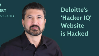 Deloitte's 'Test your Hacker IQ' Proves Vulnerable to being Hacked