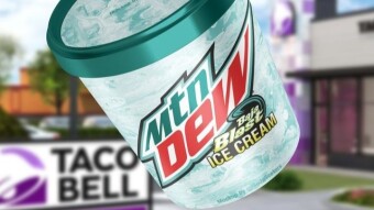 Mountain Dew Baja Blast Ice Cream is Coming