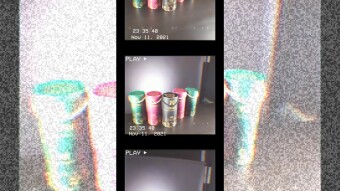 Video advertising tea. Object shooting