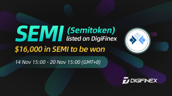 [New Coin Listing] Semitoken (SEMI) Launched on DigiFinex, 800,000 SEMI Giveaway
