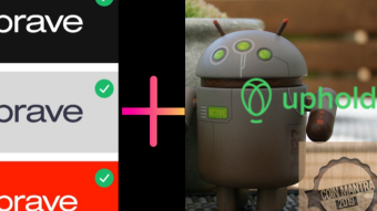 Finally, Brave Browser 's Most awaited feature has come to Android and it is…. Uphold integration 😊
