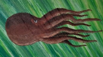 Space Octopus deep sea dive