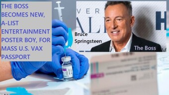 Springsteen On Broadway | A Vaccine Passport, "return to normalcy"