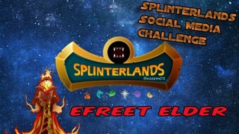 Splinterlands - Last Stand ability with Efreet Elder