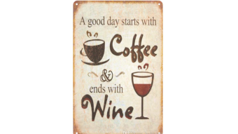 Wine, coffee and cryptocurrencies.