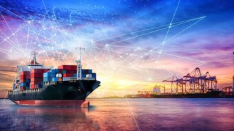 Use blockchain to identify and track ship shipments