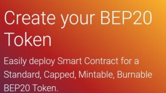 Create Your Own BEP20 Token in 2 minutes
