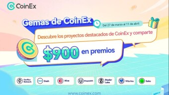Gemas de CoinEx: ¡Descubre los proyectos destacados de CoinEx y comparte $900 en premios!