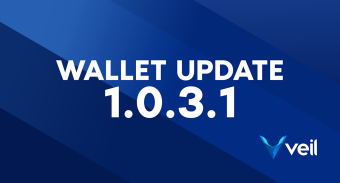 Release of Veil Core wallet version 1.0.3.1