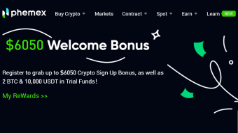 Introducing Phemex:  Claim your Reward up to $6050 Welcome Bonus /// Learn & Earn Program with Answers.