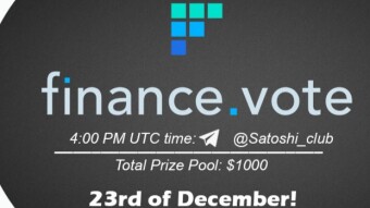 Finance.vote x Satoshi Club AMA Recap from 23th of December