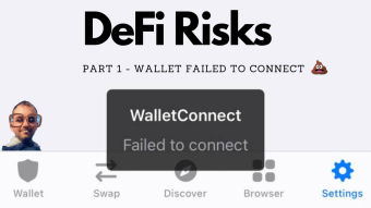 DeFi Risks Part 1 - "Wallet Failed To Connect"
