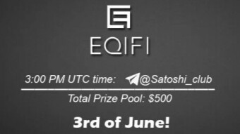 AMA Satoshi Club x Eqifi, June 3rd