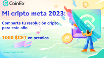 ¡Mi Cripto Meta 2023! Comparte tu resolución cripto para este año y gana premios en CET