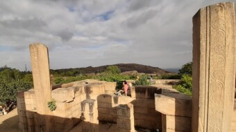 My Melkote Travel Dairy -  Experiencing Roya Gopura